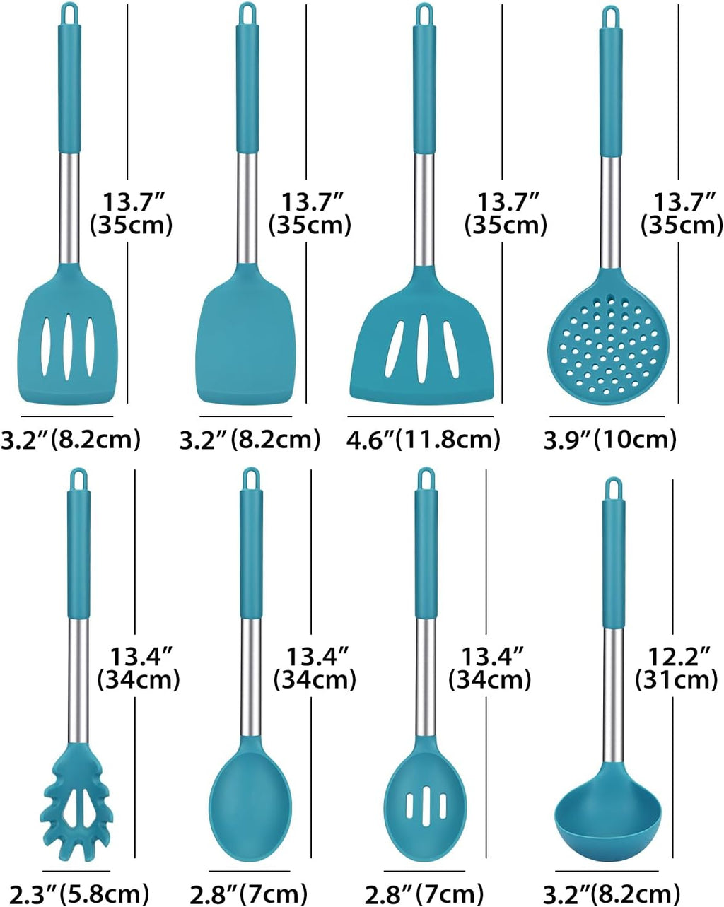 Elegant Chef-Grade Cooking Utensils