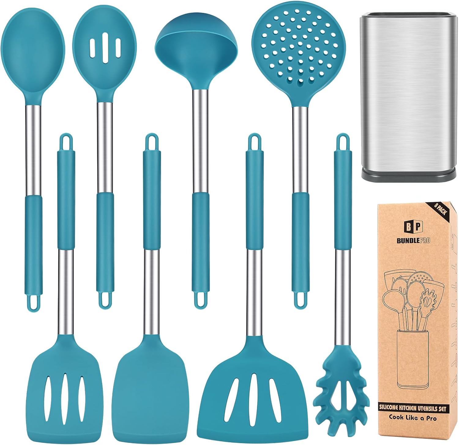 Elegant Chef-Grade Cooking Utensils