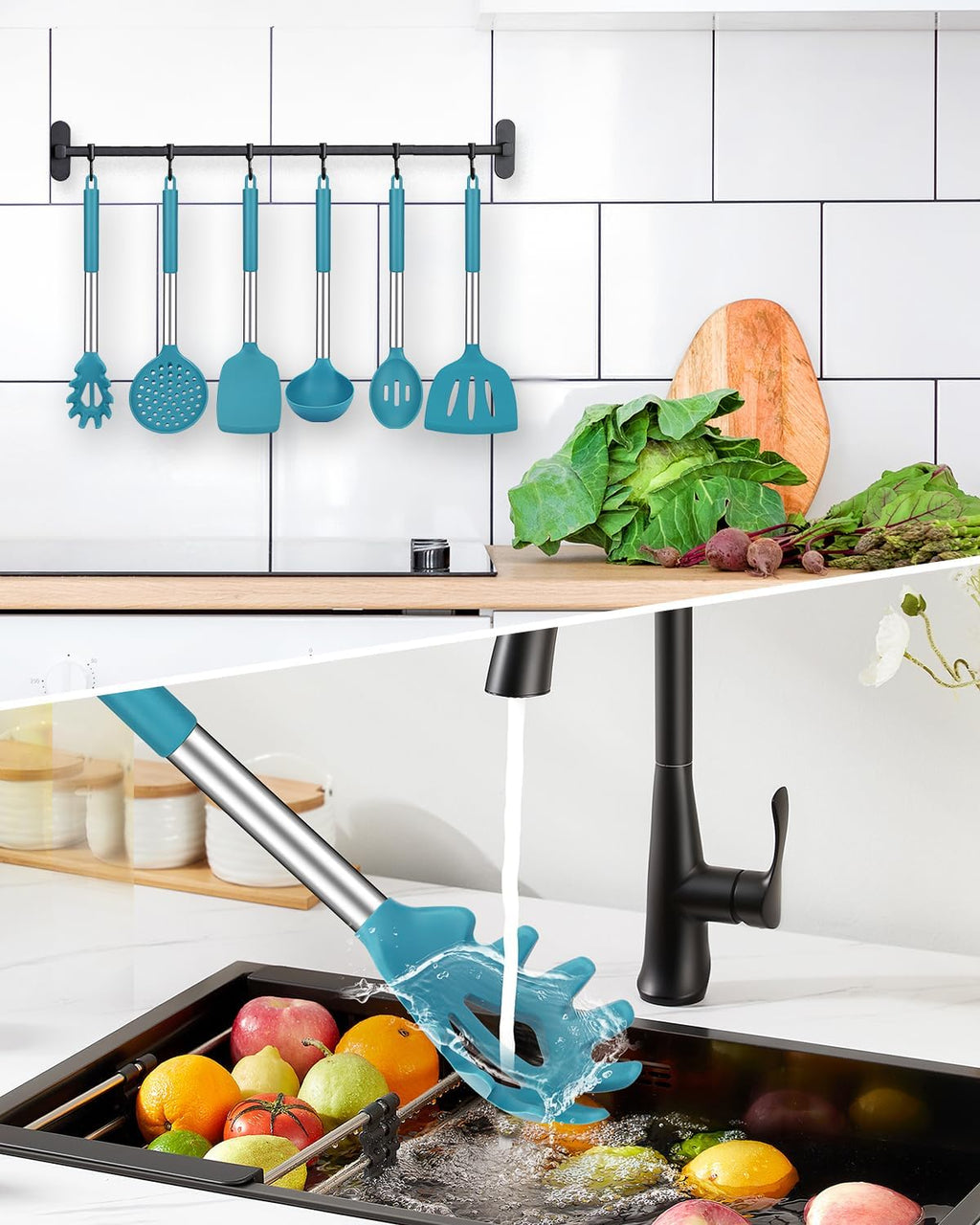 Elegant Chef-Grade Cooking Utensils
