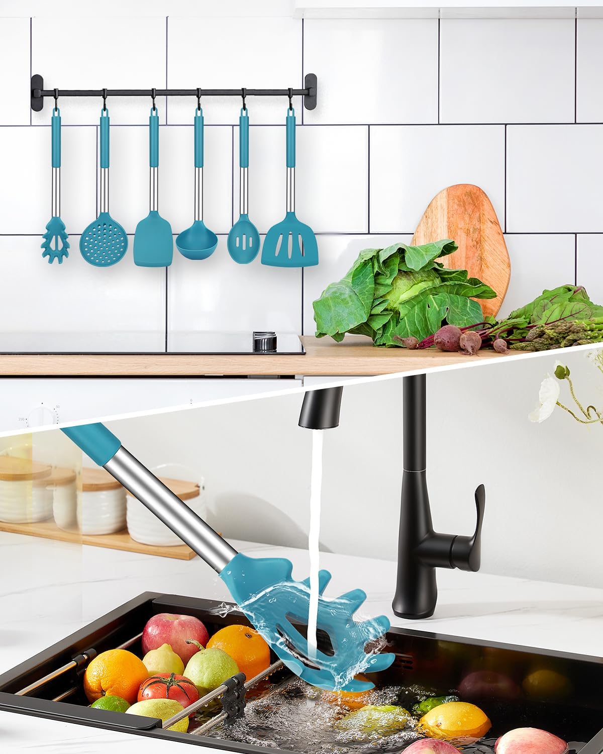 Elegant Chef-Grade Cooking Utensils