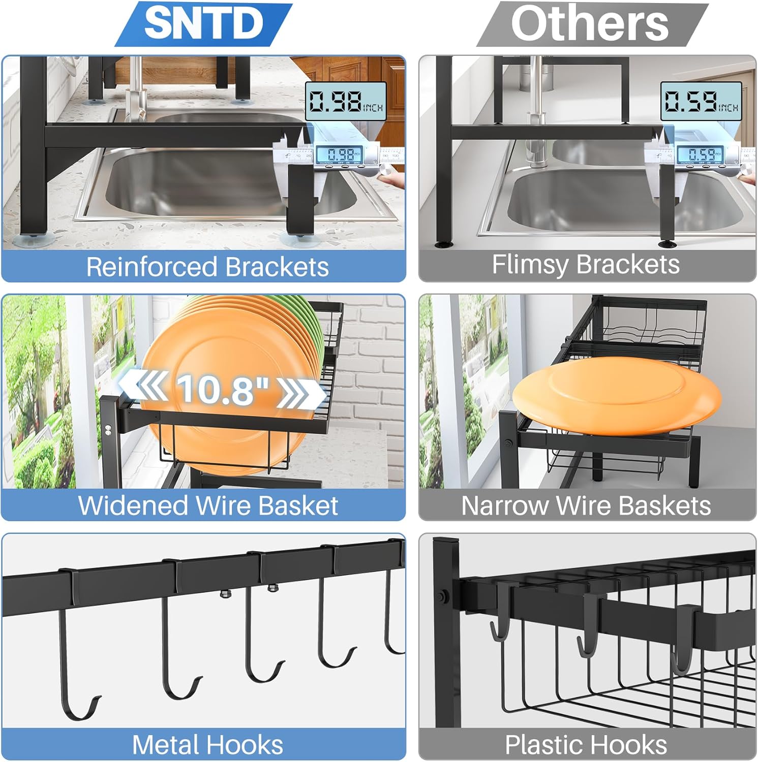 Multi - Function Kitchen Rack