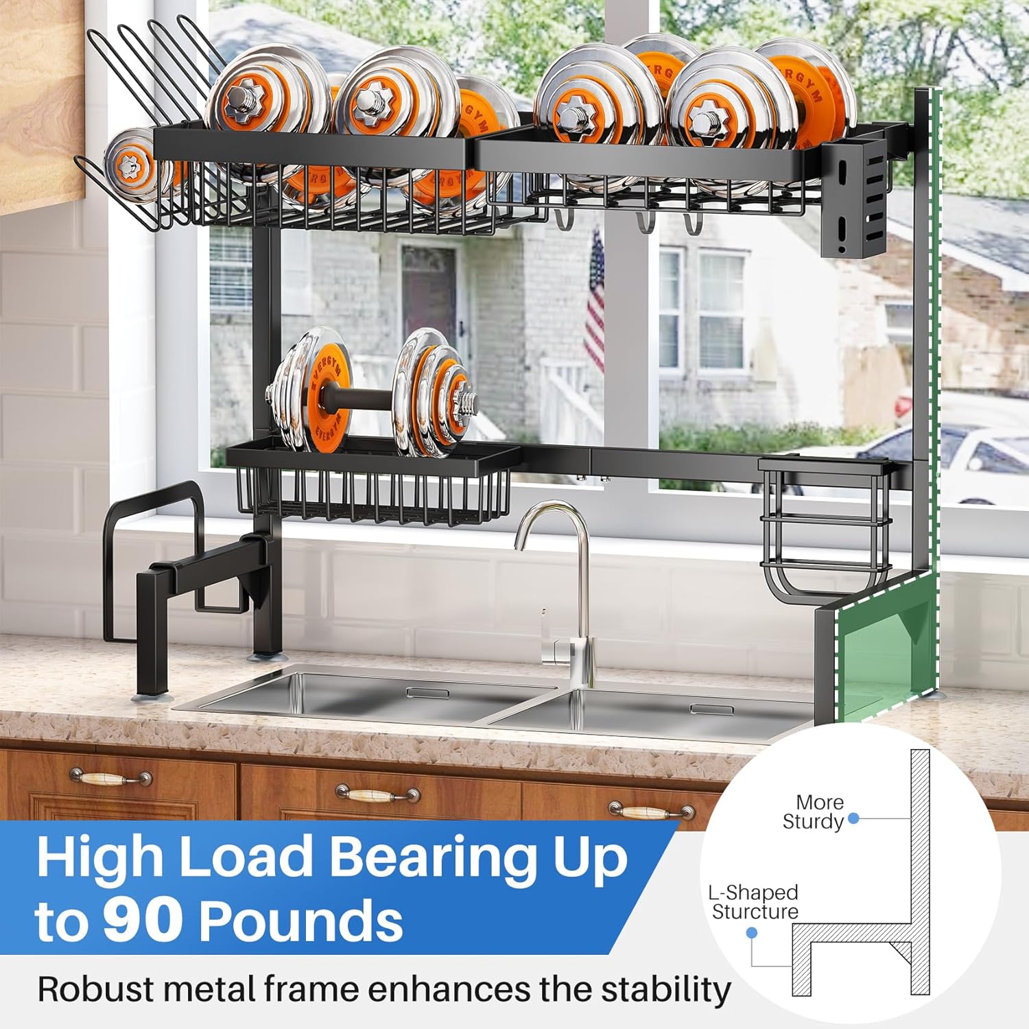 Multi - Function Kitchen Rack